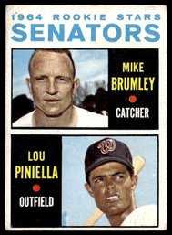 1964 TOPPS LOU PINIELLA ROOKIE BASEBALL CARD