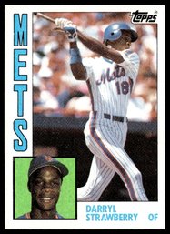 1983 TOPPS DARRYL STRAWBERRY ROOKIE BASEBALL CARD