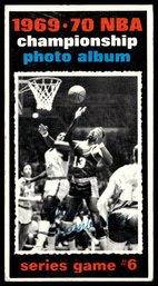 1970 TOPPS WORLD CHAMPS BASKETBALL CARD