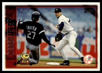 DEREK JETER ROOKIE BASEBALL CARD