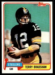 1981 TOPPS TERRY BRADSHAW FOOTBALL CARD