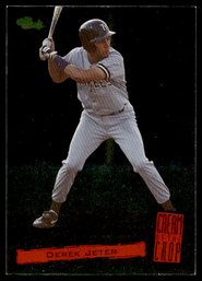 DEREK JETER ROOKIE BASEBALL CARD