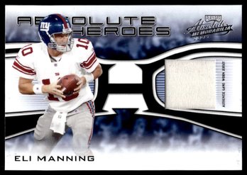 2006 DONRUSS PATCH /150 ELI MANNING FOOTBALL CARD