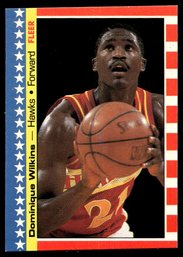 1987 FLEER STICKERS DOMINQUE WILKINS BASKETBALL CARD