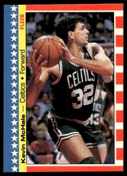 1987 FLEER STICKERS KEVIN MCHALE BASKETBALL CARD