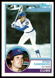 1983 TOPPS RYEN SANDBERG ROOKIE BASEBALL CARD