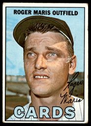 1967 TOPPS ROGER MARIS BASEBALL CARD