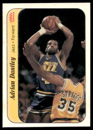 1986 FLEER STICKER ADRIAN DANTLEY  BASKETBALL CARD