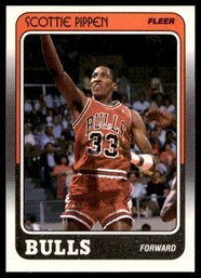 1988 FLEER SCOTTIE PIPPEN ROOKIE BASKETBALL CARD