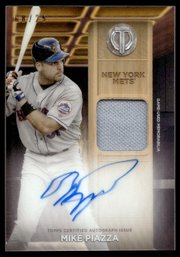 2024 TOPPS TRIBUTE AUTO /25 MIKE PIAZZA BASEBALL CARD