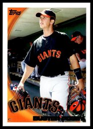 2010 TOPPS BUSTER POSEY ROOKIE BASEBALL CARD