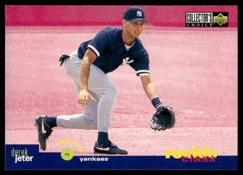 DEREK JETER ROOKIE BASEBALL CARD