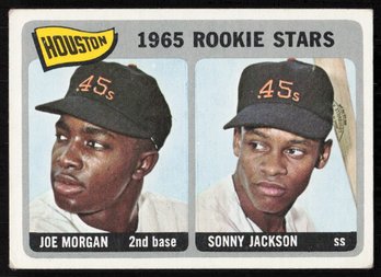 1965 Topps #16 Joe Morgan  Sonny Jackson ROOKIE