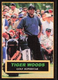 2000 TIGER WOODS NASA Buick PGA Sweepstakes Promo PRE ROOKIE RC Golf Card /10000