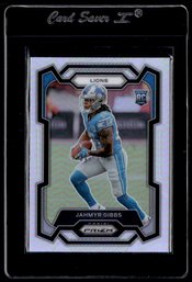 JAHMYR GIBBS SILVER ROOKIE FOOTBALL CARD