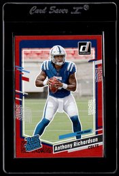 RED ANTHONY RICHARDSON ROOKIE FOOTBALL CARD