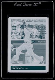 1/1 JAKE CAVE PRINTING PLATE BASEBALL CARD