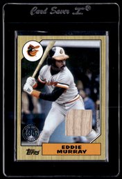 BAT RELIC EDDIE MURRAY BASEBALL CARD