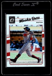 MOOKIE BETTS Refractor BASEBALL CARD