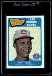 REFRACTOR TONY PEREZ BASEBALL CARD