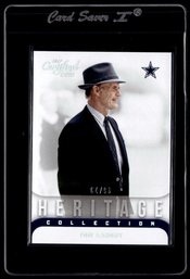 #d To /99 TOM LANDRY FOOTBALL CARD