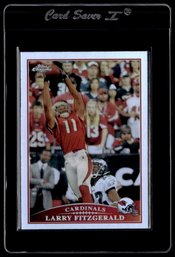 REFRACTOR LARRY FITZGERALD FOOTBALL CARD