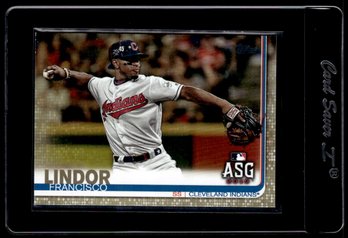 /2019 FRANCISCO LINDOR BASEBALL CARD Serial #d