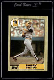 BARRY BONDS ROOKIE BASEBALL CARD