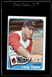 1965 TOPPS LUIS TIANT BASEBALL CARD