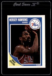 1989 FLEER HERSEY HAWKINS ROOKIE BASKETBALL CARD