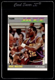 1987 FLEER KARL MALONE BASKETBALL CARD