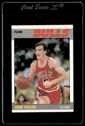 1987 FLEER JOHN PAXTON BASKETBALL CARD