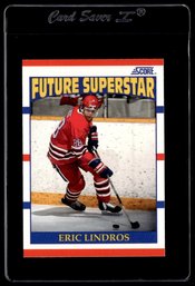 ERIC LINDROS ROOKIE HOCKEY CARD