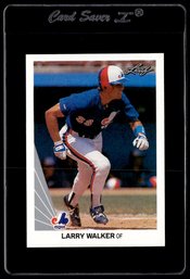 LARRY WALKER ROOKIE BASEBALL CARD