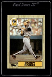 BARRY BONDS ROOKIE BASEBALL CARD