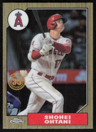 2022 TOPPS CHROME SHOHEI OHTANI - 35TH ANNIVERSARY