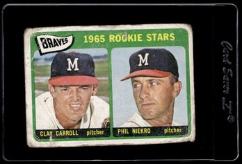 1965 Topps Phil Niekro Baseball Rookie Card