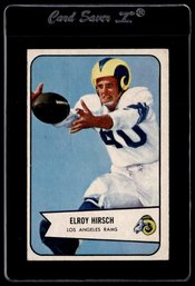 1954 Bowman Elroy Hirsch Football Card