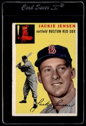 1954 Topps Jackie Jensen Baseball Card