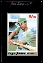 1970 Topps Reggie Jackson Baseball Card