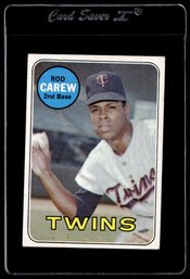 1969 Topps Rod Carew Baseball Card