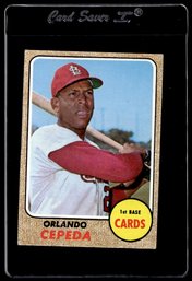 1968 Topps Orlando Cepeda Baseball Card