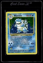 1999 Blastoise Holo Pokemon Card