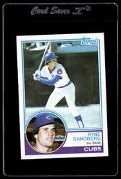 1983 Topps Ryne Sandberg Baseball Card