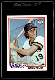 1978 Topps Robin Yount Baseball Card