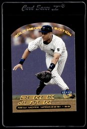 Gold Medallion Derek Jeter Baseball Card