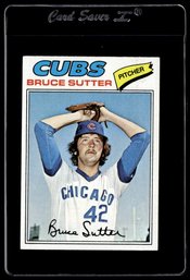 1977 Topps Bruce Sutter Baseball Rookie Card