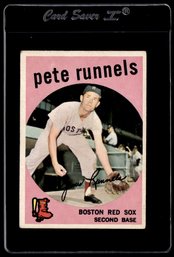 1959 Topps Pete Runnels Baseball Card