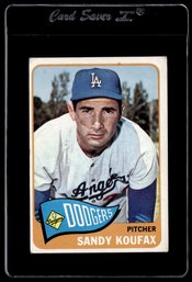 1965 Topps Sandy Koufax Baseball Card