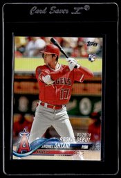 2018 Topps Shohei Ohtani Baseball Rookie Card